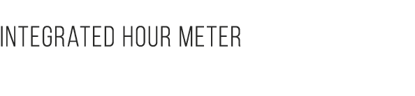 Integrated hour meter