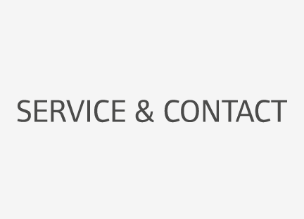 service & contact