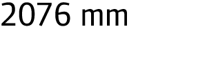 2076 mm
