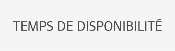 Temps de disponibilit 