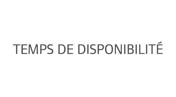 Temps de disponibilit 