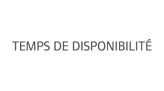 Temps de disponibilit 