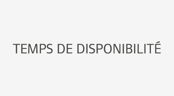 Temps de disponibilit 