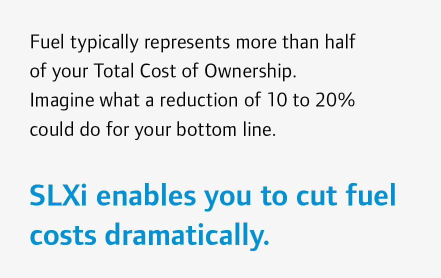 Fuel typically represents more than half of your Total Cost of Ownership. Imagine what a reduction of 10 to 20% could...