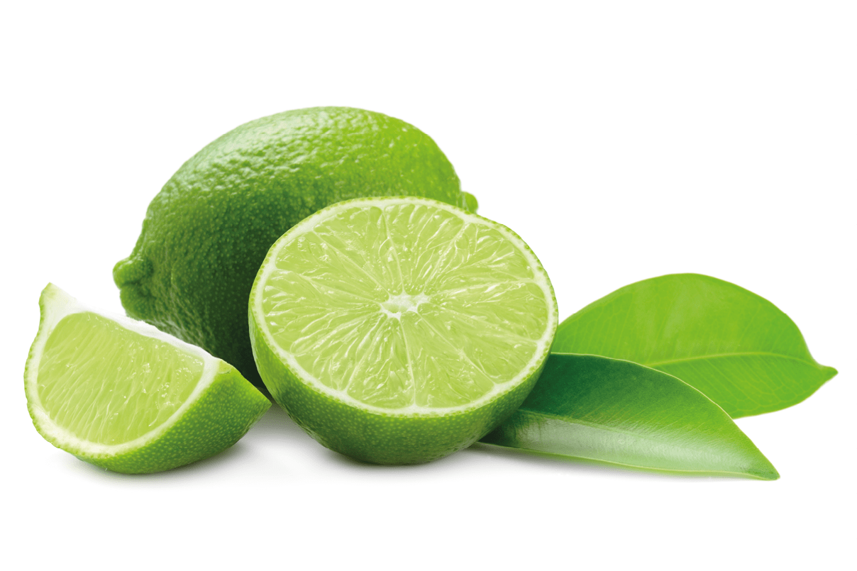 lime Isolated On White