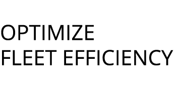 optimize fleet efficiency
