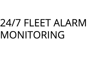 24/7 fleet alarm monitoring 