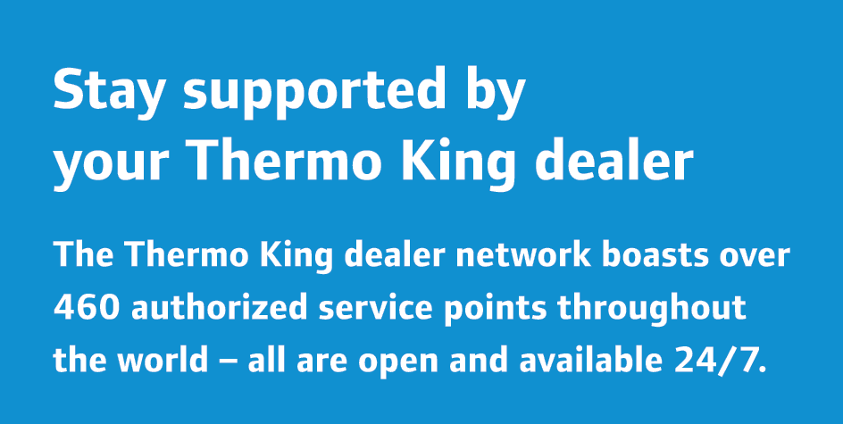 Stay supported by your Thermo King dealer The Thermo King dealer network boasts over 460 authorized service points th...