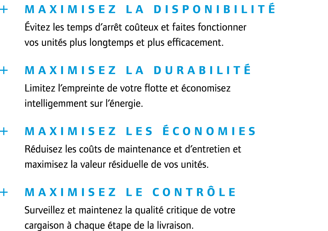  Maximisez la disponibilit   vitez les temps d’arr t co teux et faites fonctionner vos unit s plus longtemps et plu...