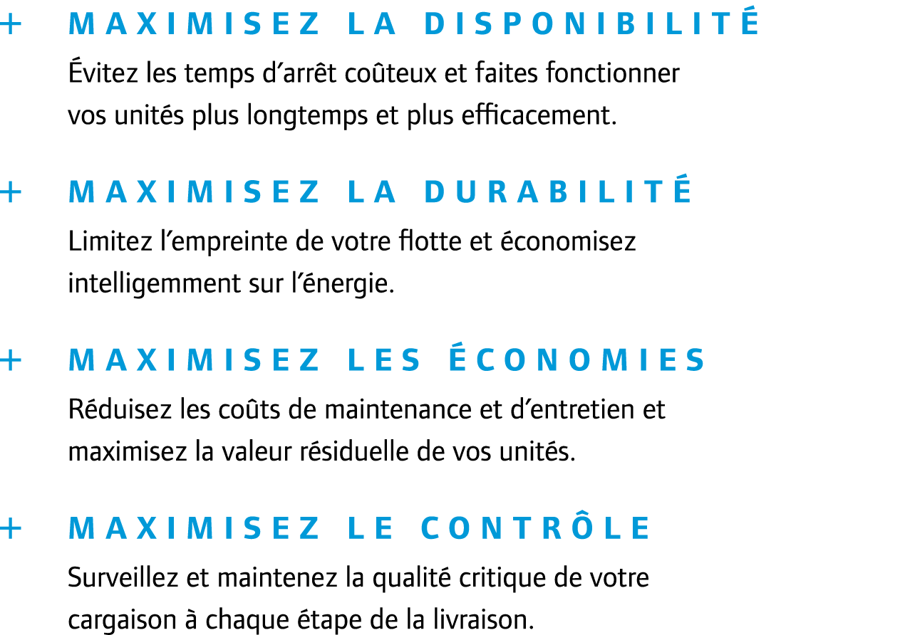  Maximisez la disponibilit   vitez les temps d’arr t co teux et faites fonctionner vos unit s plus longtemps et plu...