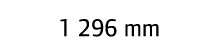 1 296 mm