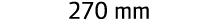 270 mm