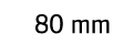 80 mm