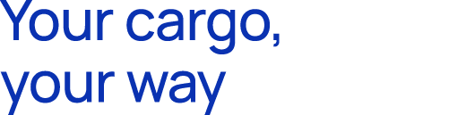 Your cargo, your way