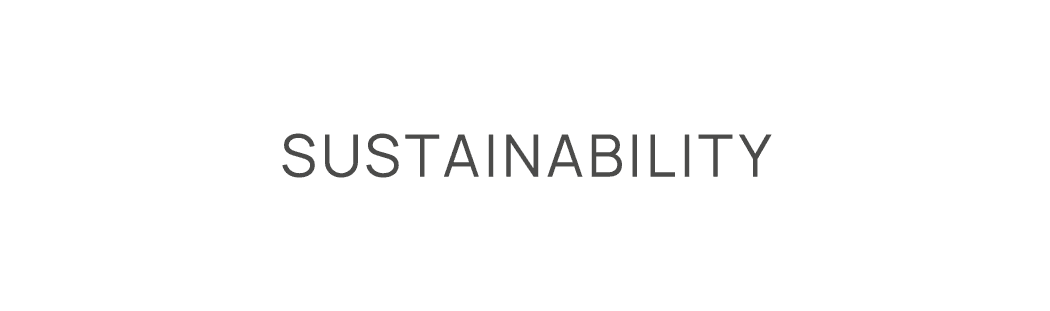 Sustainability