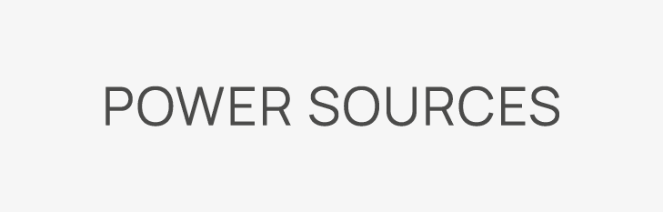 Power sources