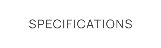 Specifications