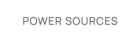 Power sources