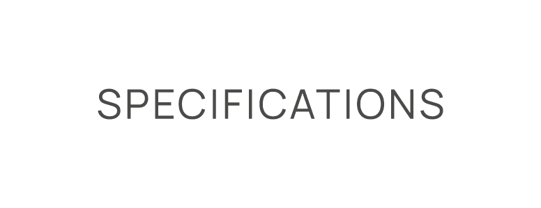 Specifications