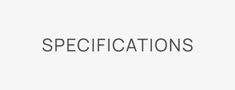 Specifications
