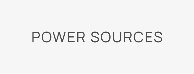Power sources