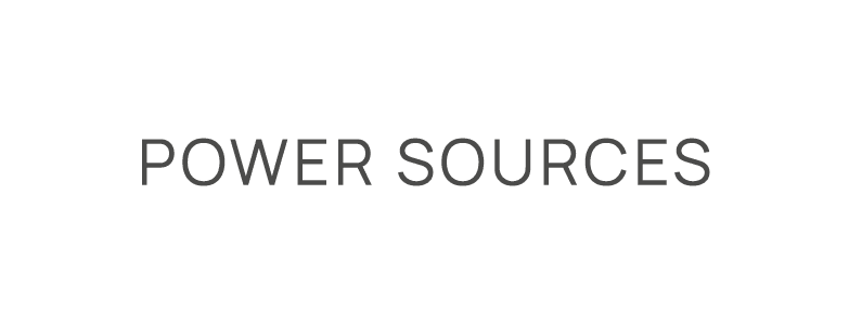 Power sources