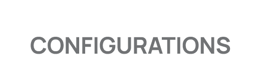 Configurations