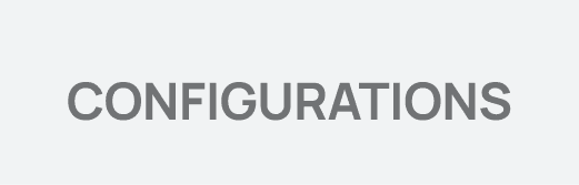 Configurations