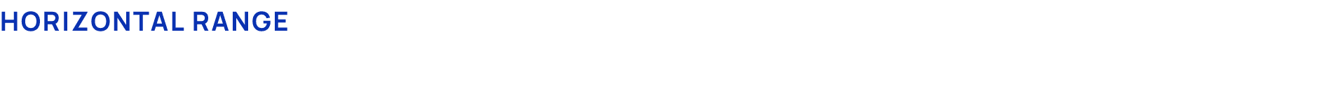 Horizontal Range