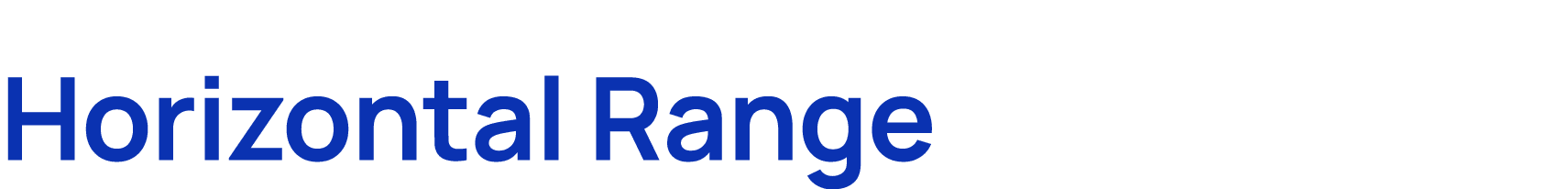 Horizontal Range