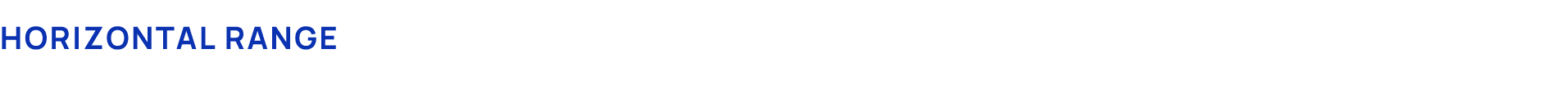 Horizontal Range