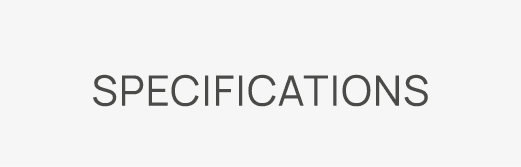 Specifications