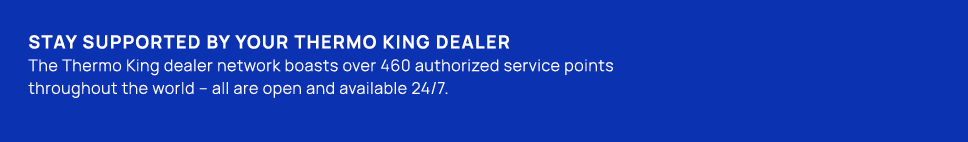 Stay supported by your Thermo King dealer The Thermo King dealer network boasts over 460 authorized service points th...