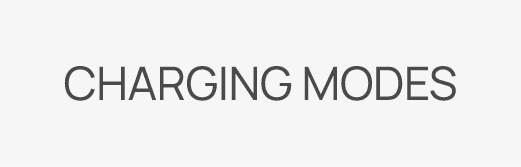 Charging modes