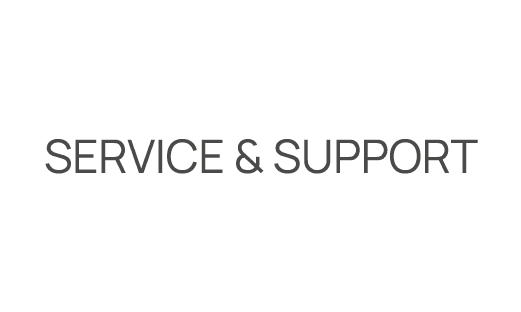 Service & Support