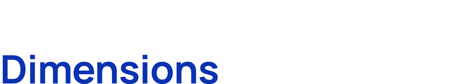 Dimensions