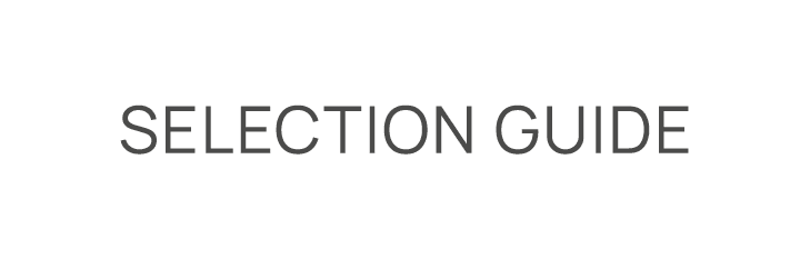 Selection guide