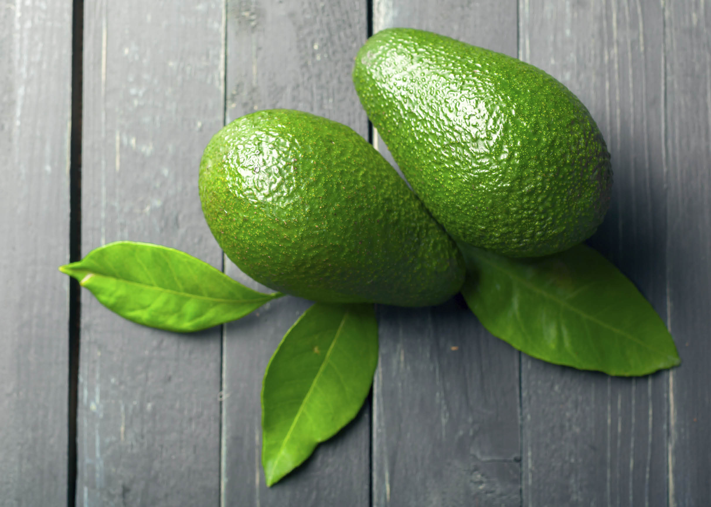 avocado on a wooden background