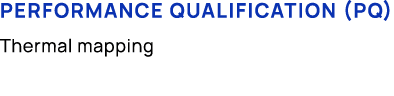 Performance Qualification (PQ) Thermal mapping
