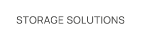 Storage solutions
