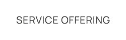 Service offering